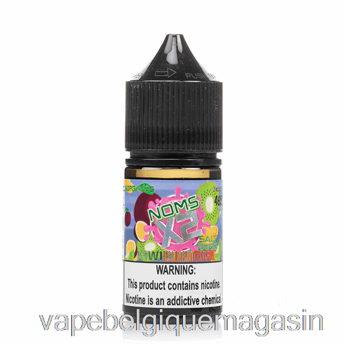 Vape Belgique Kiwi Fruit De La Passion Nectarine Sel - E-liquides Nomenon - 30ml 24mg